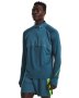Men's Ua Qualifier Run 2.0 Zip - Static Blue / Sm
