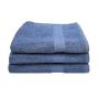 Eqyptian Collection Towel -440GSM -bath Towel -pack Of 3 -denim