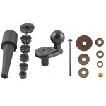 RAM Motorcycle Fork Stem Base With 1" Ball