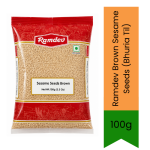 Brown Sesame Seeds Bhuria Til - Premium Whole Natural Seeds For Sweets Baking Cooking & Garnishing Delivers Authentic Nutty Flav