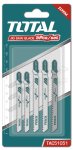 Totai Total Jigsaw Blade Set 5PC Wood Metal & Aluminium
