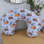 Feeding Pillow Cover Construction Dinosaur Dino