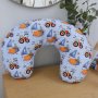 Feeding Pillow Cover – Construction Dinosaur Dino
