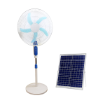 Solar Rechargeable Standing Fan - 16 For Home & Garden