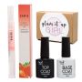 Uv Gel Nail Base & Top Coat With Cuticle Oil