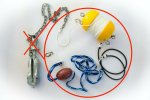 Kayakfish Anchor Rig System Buoy And Rope Rig Only