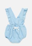 PoP Candy Frilled Romper - Blue