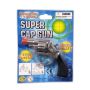 8 Shot Cap Gun 11CM Die Cast Silver