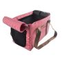 Fashion Pet Carrier - Red Stripe Size:l