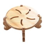 Large Wooden Plant Stool 20X9CM Assembly Required