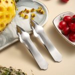 Stainless Steel Pineapple Eye & Seed Remover - Multifunctional Kitchen Gadget For Easy Peeling And Slicing