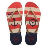 Slim Nautical Beige rose Gold
