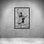 The Dancer - Grey L 1000 X H 600MM