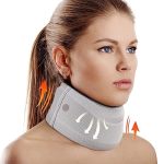 Neck Brace For Neck Pain And Support Soft Neck Support Relieves Pain & Pressure In Spine For Women & Men Wrap Align Stabilize Ve