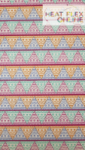 Faux Leather Geometric Pattern 1 A4