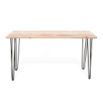 Henry Hairpin Server - Oak Water-based Matte Black