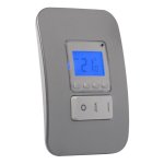 Digital Thermostat With Isolator Switch - Silver - Buy Online At 7 Triple 7