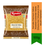 Premium Yellow Roasted Coriander Seeds Dhana Dal Dhaniya Ki Dal Mouth Freshener - Crisp Salted Roasted Coriander Seeds Mukhwas