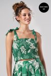 Crop Top - XS Green