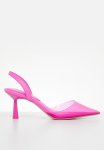 Enaver Court Heel - Dark Pink