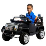 Demo 12V Jeep Kids Electric Ride On Car-black