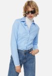 Fitted Poplin Shirt - Light Blue
