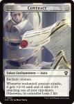 Contract Pegasus Double-sided Token Secrets Of Strixhaven Commander Tokens - Damaged Foil