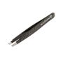 Tweezers Inox Steel Black 3.75 Inch Fu 3431