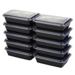 Mykitchen Rectangular Meal Prep Container Set