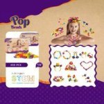 Pop Beads 450 Piece Carry Case Big
