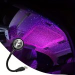 Car Atmosphere Lamp USB Roof Lamp Night Light LED Color Lamp Sound Control Music Car Decoration