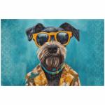 Bolster Cushion Schnauzer