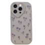Tulips Print Soft Silicone Iphone Case - Iphone Compatible With - Iphone 15 Pro