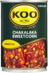 Koo Chakalaka With Sweet Corn Vegetables