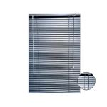 25MM 120 X 150CM Aluminium Blinds Charcoal