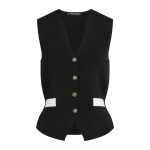 Dna Waistcoat -black