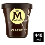 Magnum Classic Vanilla Flavoured Ice Cream Tub 440ML