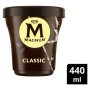 Magnum Classic Vanilla Flavoured Ice Cream Tub 440ML