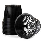 Plastic Growing Container Colander Type 12.5CM - 10PC Bulk Purchase