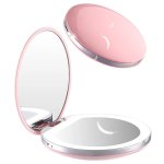 LED Pocket Mirror - Black