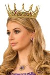 Queen Crown Medieval Gold Silver