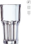 Pack Of 6 G3655 Arc Granity Water juice Glass