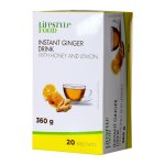 LIFESTYLE FOOD Tea 20'S Ginger Honey & Lemon