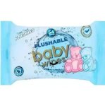 Satin Touch Flushies Baby Wipes 54