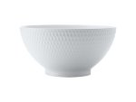 White Basics Diamonds Noodle Bowl