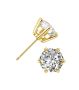 Moissanite Diamond Stud Earrings For Women Zuri 0.5 Ct