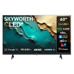 Skyworth 60" Q6620H 120HZ 4K Qled Google Smart Tv With Dolby Digital