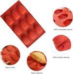 9 Cavity Madeleine Silicone Mould