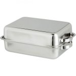 Steel King Stainless Steel Double Roasting Pan 38CM - 10KGS