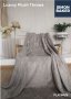 Luxury Plush Embossed Blanket Platinum